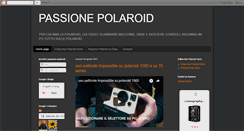 Desktop Screenshot of passionepolaroid.com