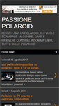 Mobile Screenshot of passionepolaroid.com