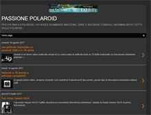Tablet Screenshot of passionepolaroid.com